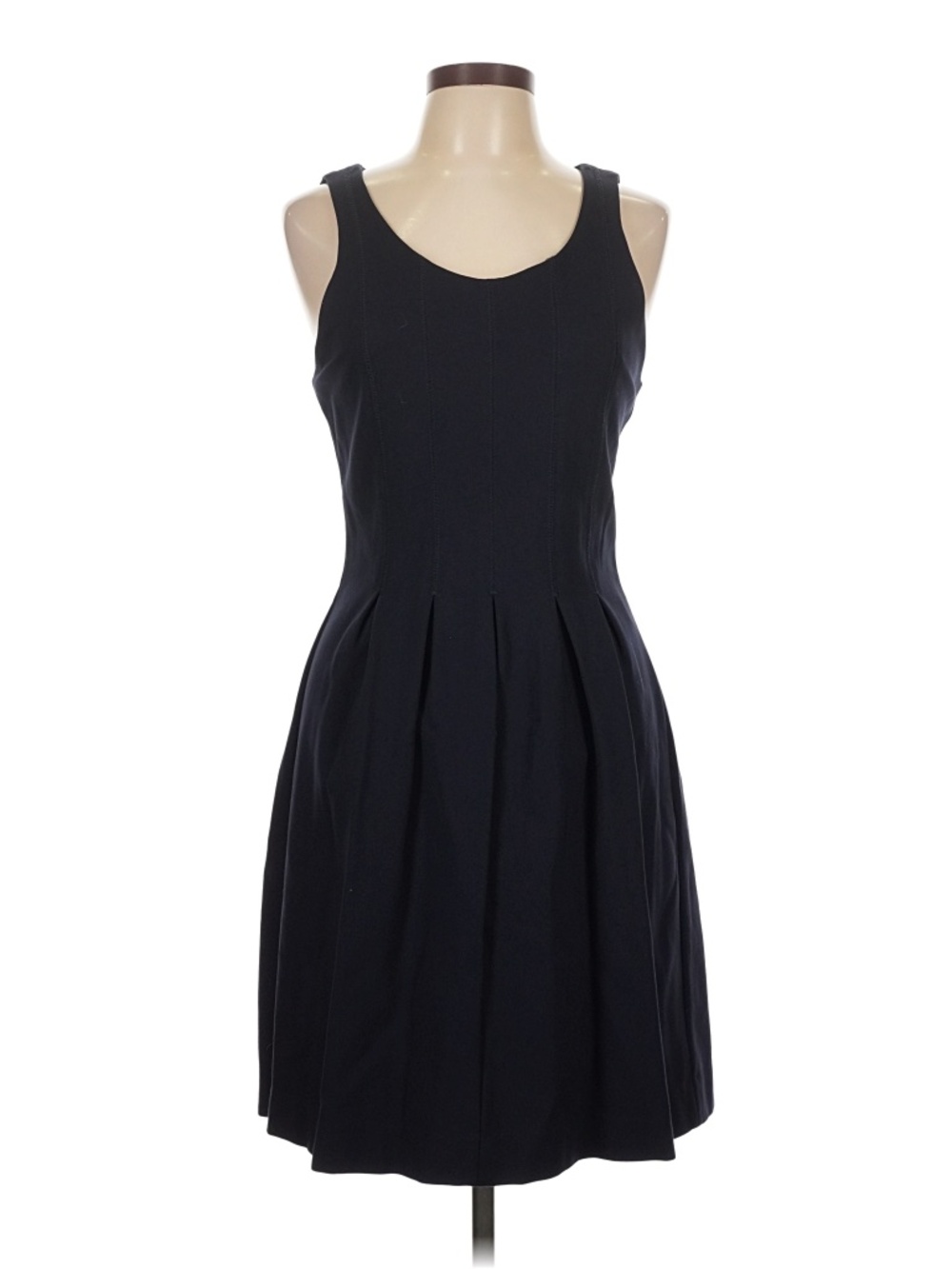 J. Crew Navy Fit & Flare Cocktail Dress